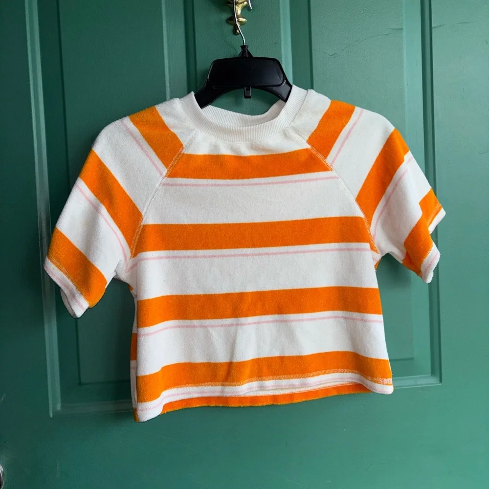 Art Class sleepwear large 10/12 Cozy White and Yellow Sleepwear